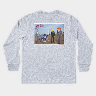 Wish You Were Here Kids Long Sleeve T-Shirt